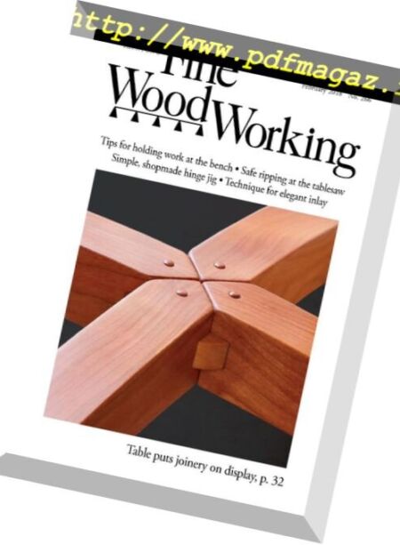 Fine Woodworking – February 2018 Cover