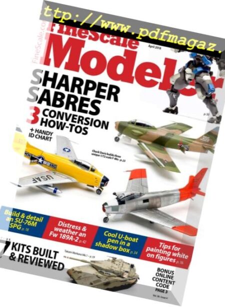 FineScale Modeler – April 2018 Cover