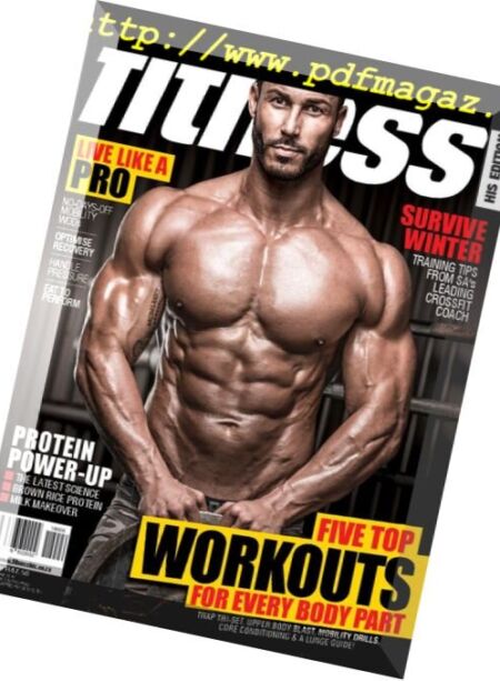Fitness His Edition – May-June 2018 Cover