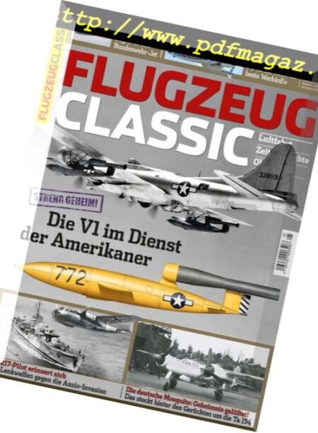 Flugzeug Classic – Mai 2018 Cover