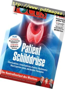 Focus – 21 April 2018