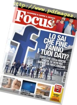 Focus Italia – aprile 2018