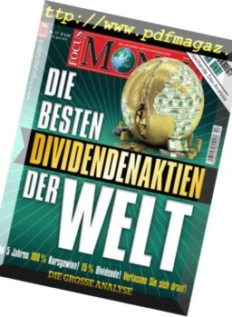 Focus Money – 18 April 2018