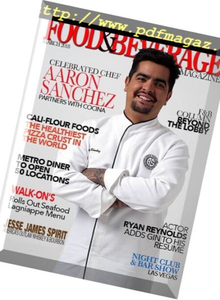 Food & Beverage – March 2018 Cover