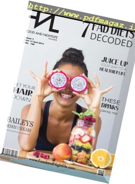 Food and Nightlife – April 2018 Cover
