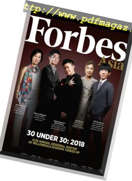 Forbes Asia – April 2018 Cover