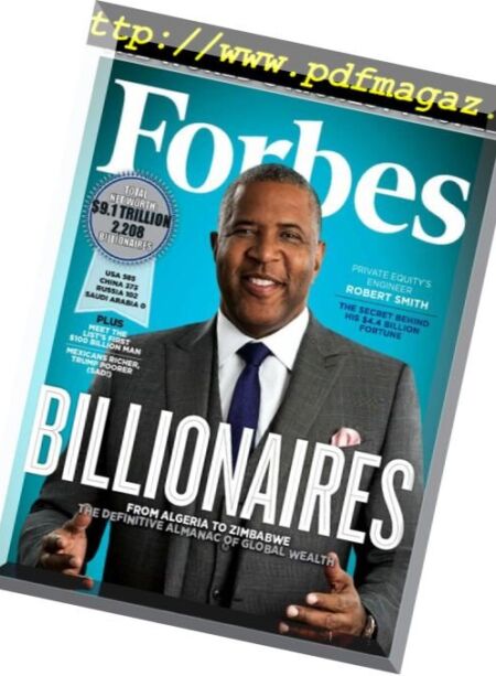 Forbes USA – 28 March 2018 Cover