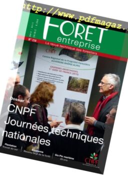 Foret Entreprise – 1 mars 2018