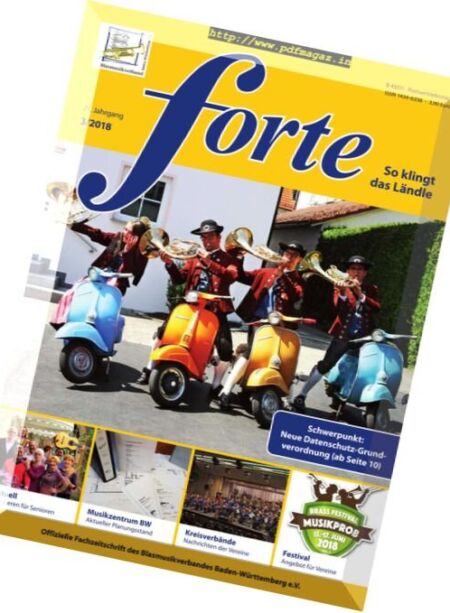 Forte Germany – Nr.3 2018 Cover