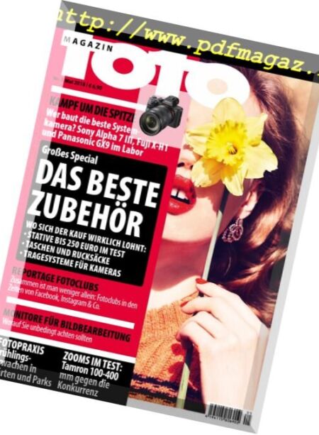 fotoMagazin – Mai 2018 Cover