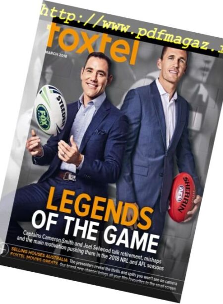 Foxtel Magazine – March 2018 Cover