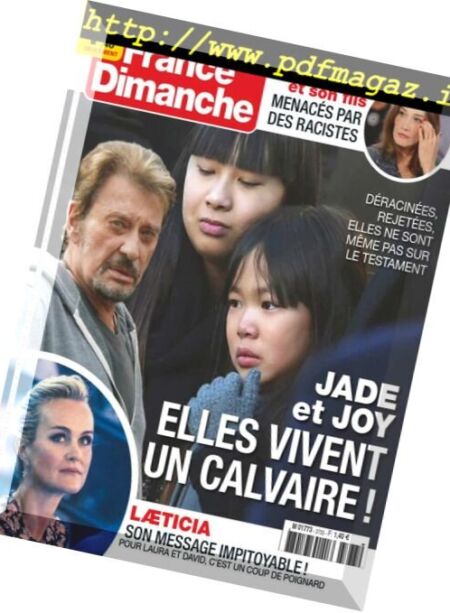 France Dimanche – 16 mars 2018 Cover