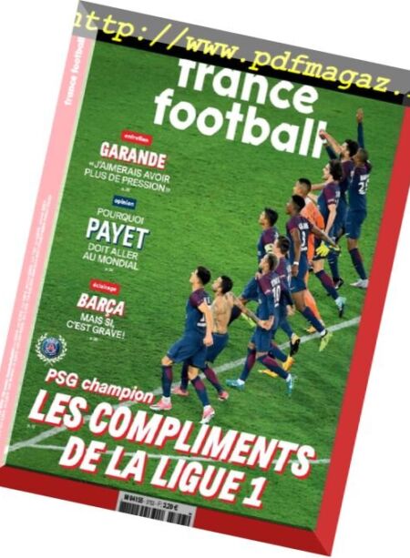 France Football – 17 avril 2018 Cover