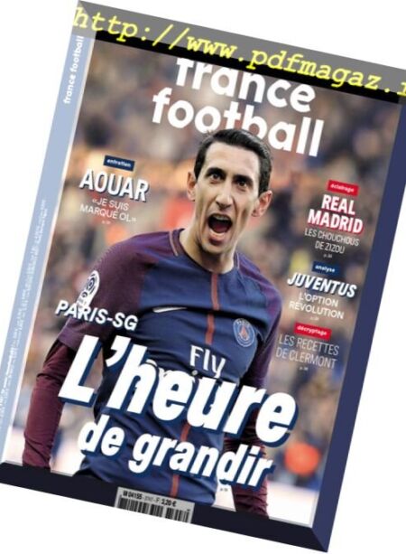 France Football – 7 mars 2018 Cover