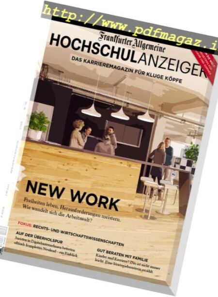 Frankfurter Allgemeine Beilagen – April 2018 Cover