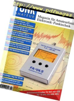 Funkamateur – April 2018