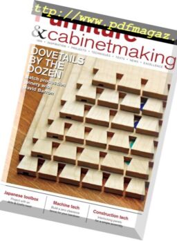 Furniture & Cabinetmaking – April 2018