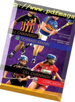 GAA Match Programmes – 8 April 2018