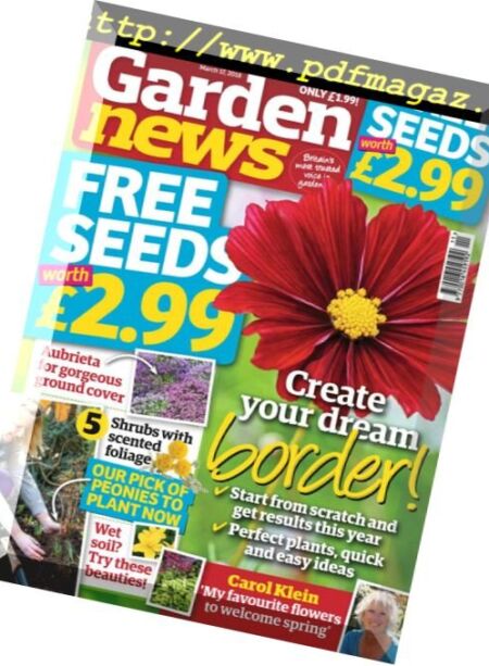 Garden News – 17 March 2018 Cover