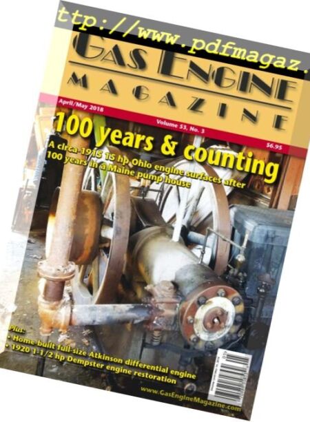 Gas Engine Magazine – April 2018 Cover