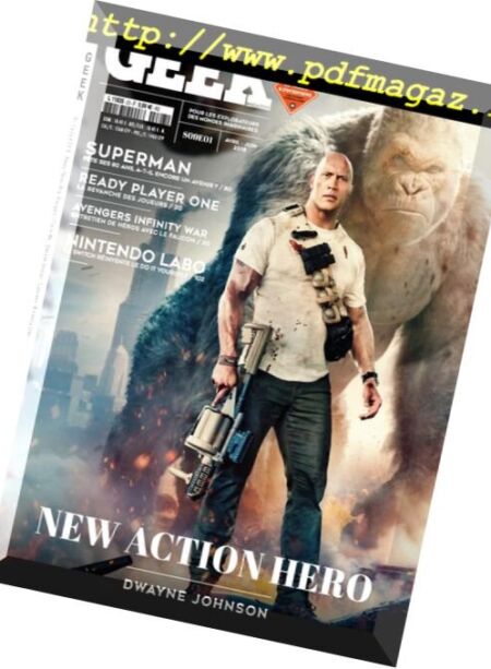 Geek France – avril-mai 2018 Cover