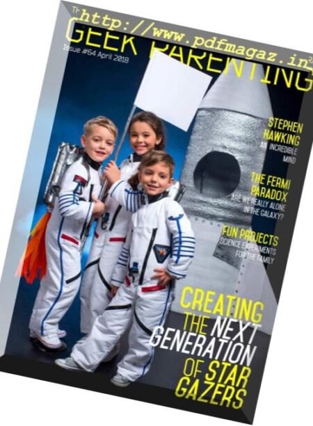 Geek Parenting – April 2018 Cover