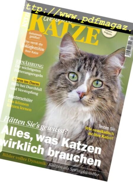 Geliebte Katze – April 2018 Cover