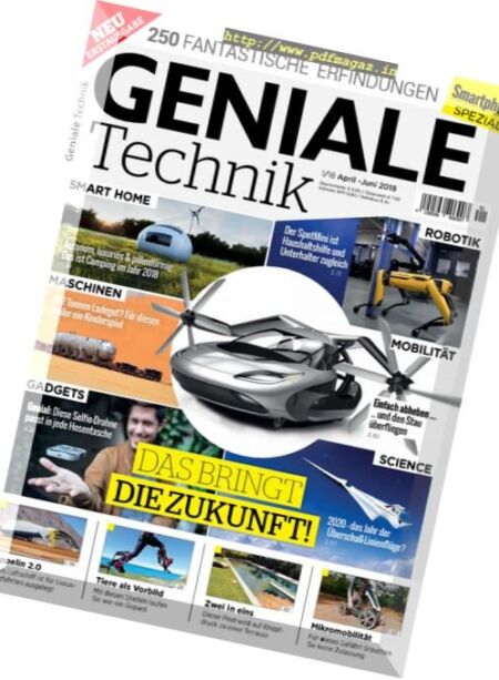 Geniale Technik – April-Juni 2018 Cover