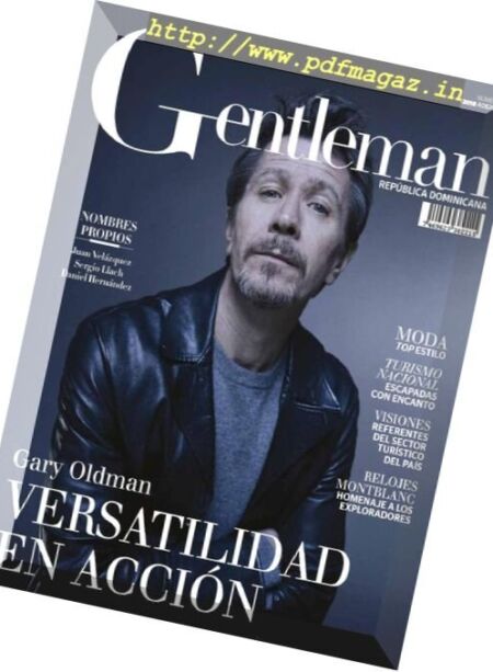 Gentleman Republica Dominicana – Marzo 2018 Cover