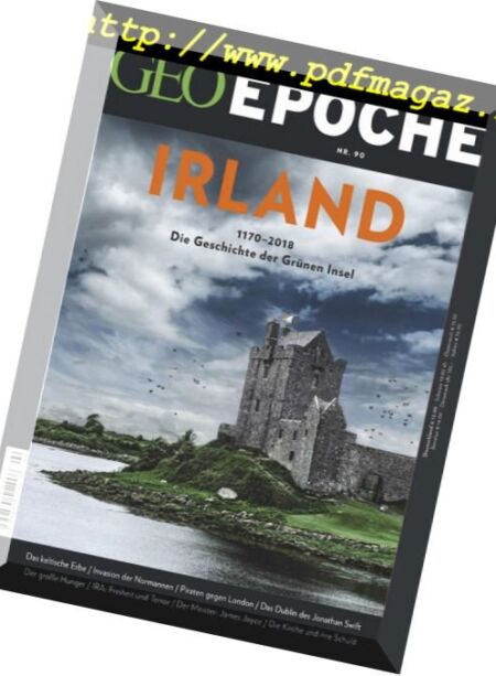 Geo Epoche – April 2018 Cover