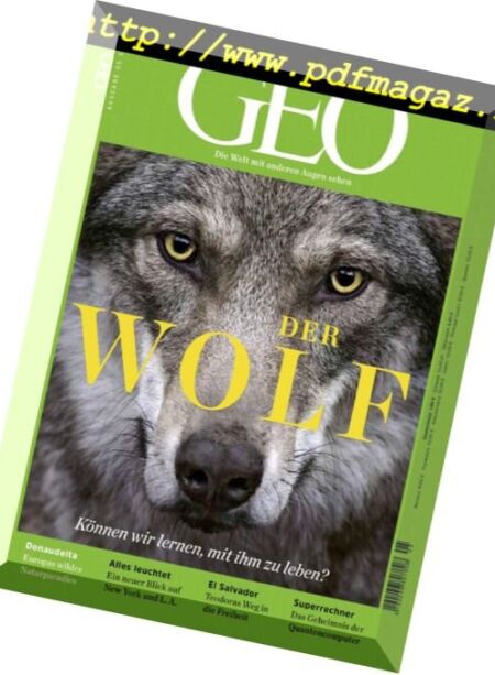 Geo Germany – Mai 2018 Cover