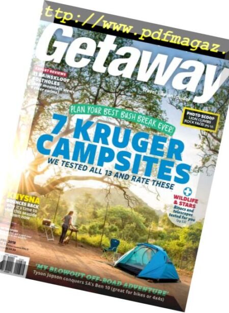 Getaway – April 2018 Cover