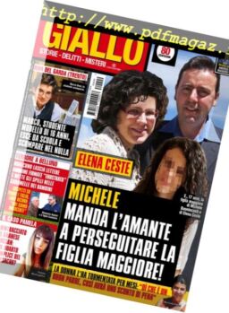 Giallo – 7 Marzo 2018