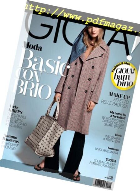 Gioia! – 14 aprile 2018 Cover