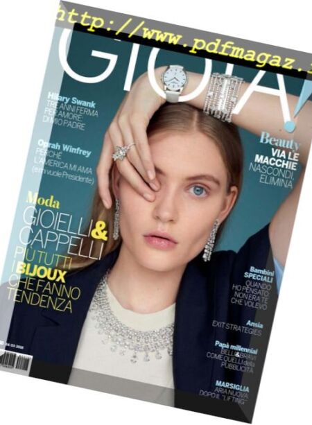 Gioia! – 24 Marzo 2018 Cover