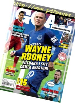 Goal – april 2018