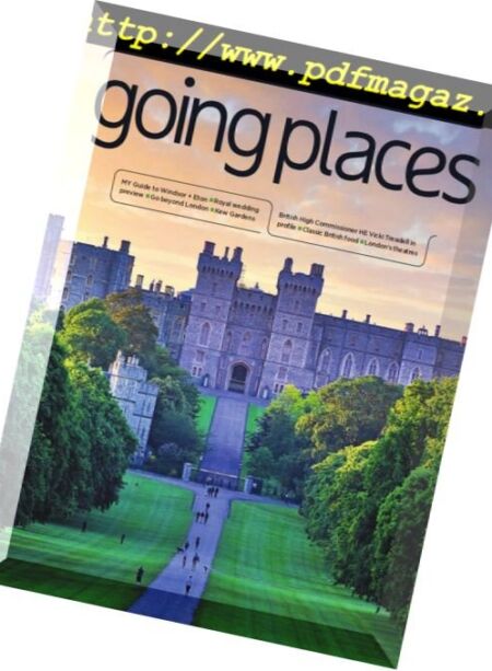 Going Places – May 2018 Cover