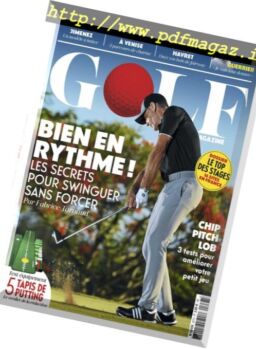 Golf Magazine France – mai 2018