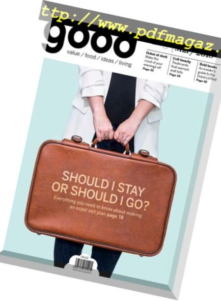Good – March 2018 Cover