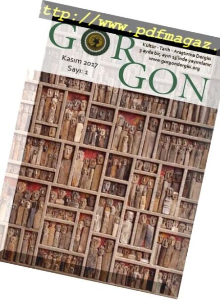 Gorgon Dergisi – Kasim 2017 Cover