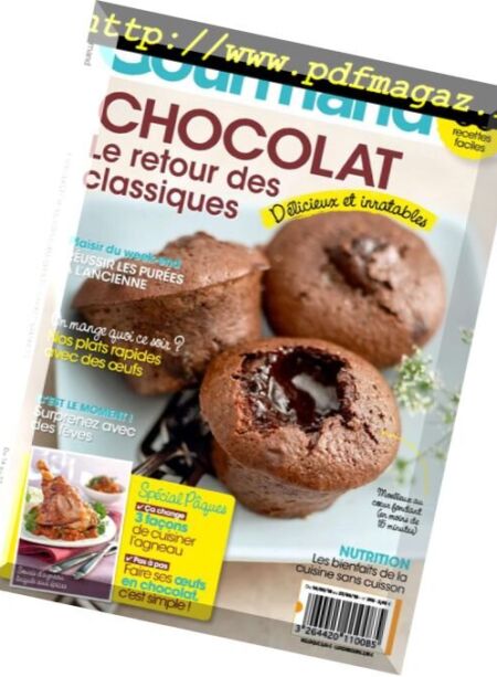 Gourmand – 14 mars 2018 Cover