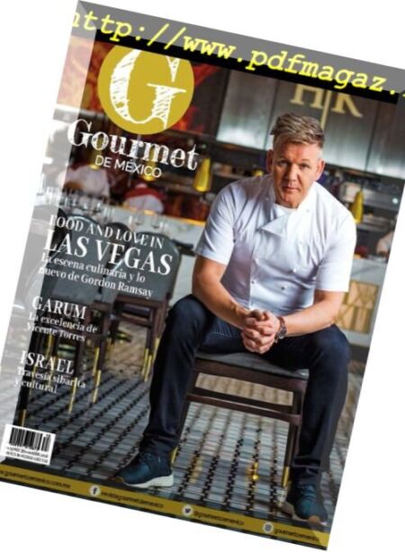 Gourmet de Mexico – abril 2018 Cover