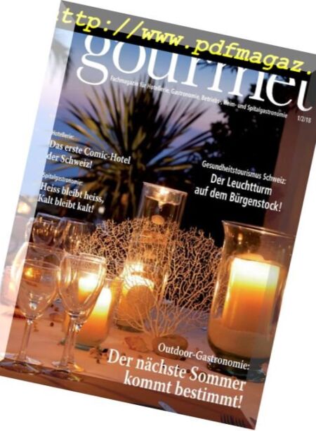 Gourmet – Januar-Februar 2018 Cover