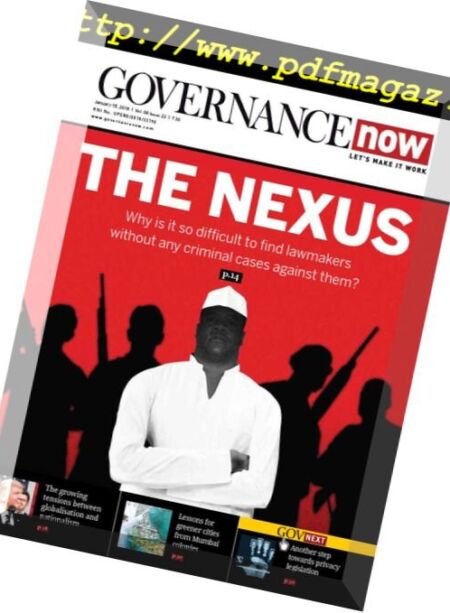 GovernanceNow – 15 January 2018 Cover