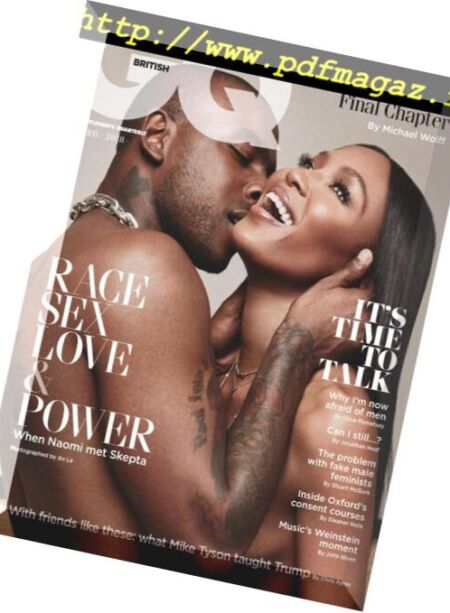 GQ UK – April 2018 Cover