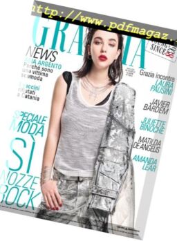Grazia Italia – 12 aprile 2018