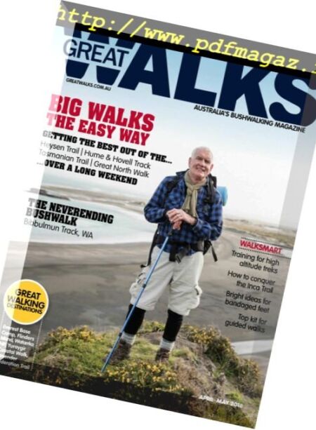 Great Walks – April-May 2018 Cover