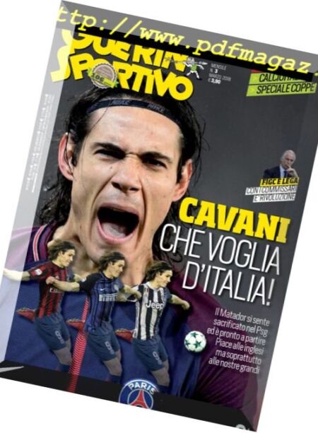 Guerin Sportivo – Marzo 2018 Cover
