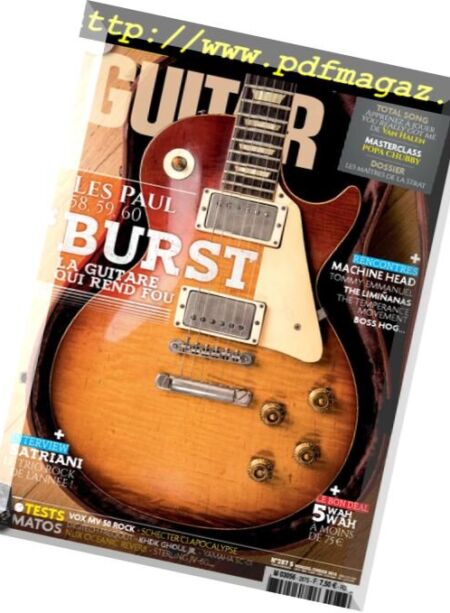Guitar Part – mars 2018 Cover
