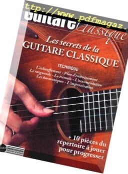 Guitare Classique – avril 2018